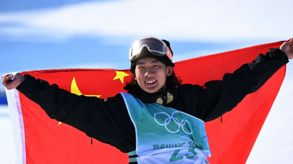 Chinese teen star Su adds Olympic snowboard gold to silver