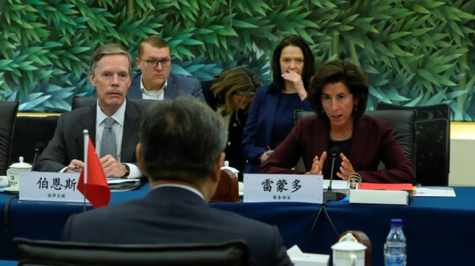 En Chine, la ministre américaine du Commerce prône des relations apaisées