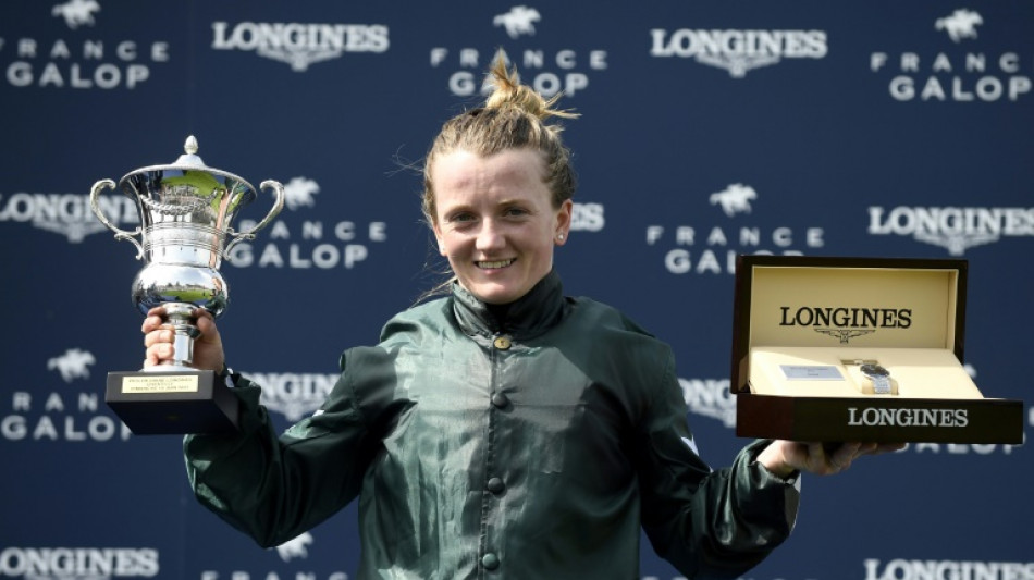 Doyle makes history becoming first female jockey to win French classic