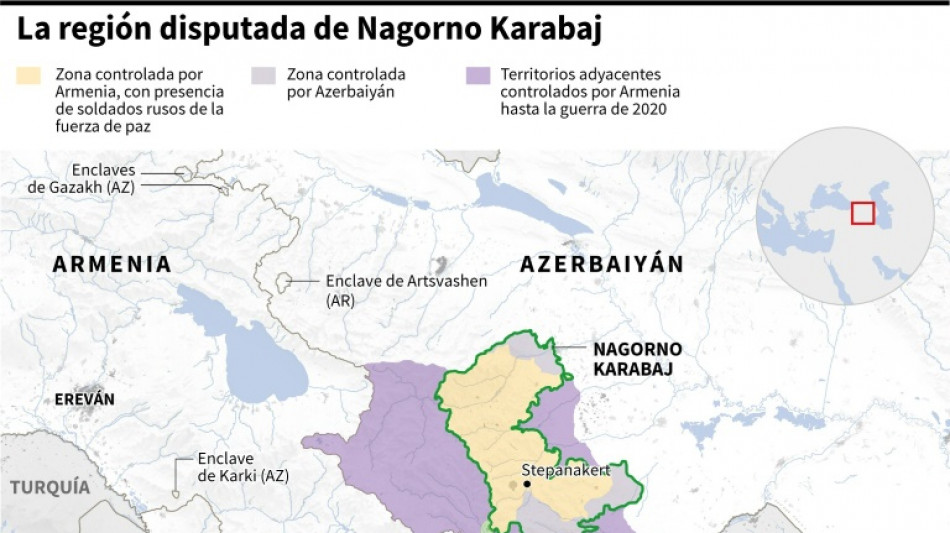 El líder separatista armenio anula la disolución de Nagorno Karabaj prevista el 1 de enero