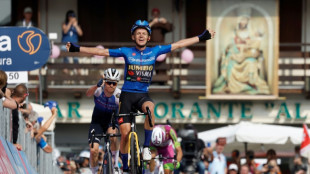 Mountain king Bouwman wins Giro 19th stage, Carapaz clings onto pink jersey