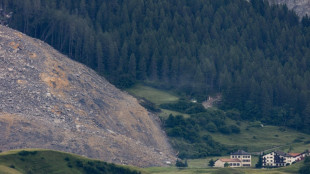 Erwarteter Absturz von Felsen über Schweizer Dorf in der Nacht eingetreten