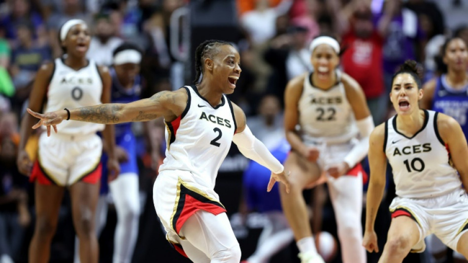 WNBA: Las Vegas remporte le premier titre de sa jeune histoire