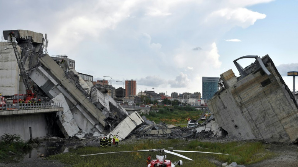 Pont de Gênes: le risque de chute était connu avant le drame, selon un ancien responsable