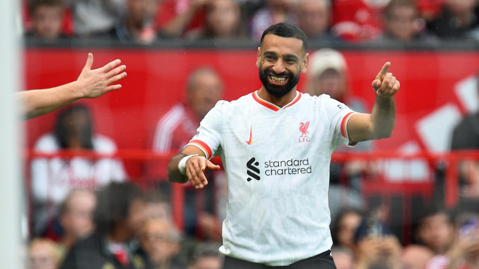 Tris Liverpool allo United, Salah 'forse mio ultimo gol qui'