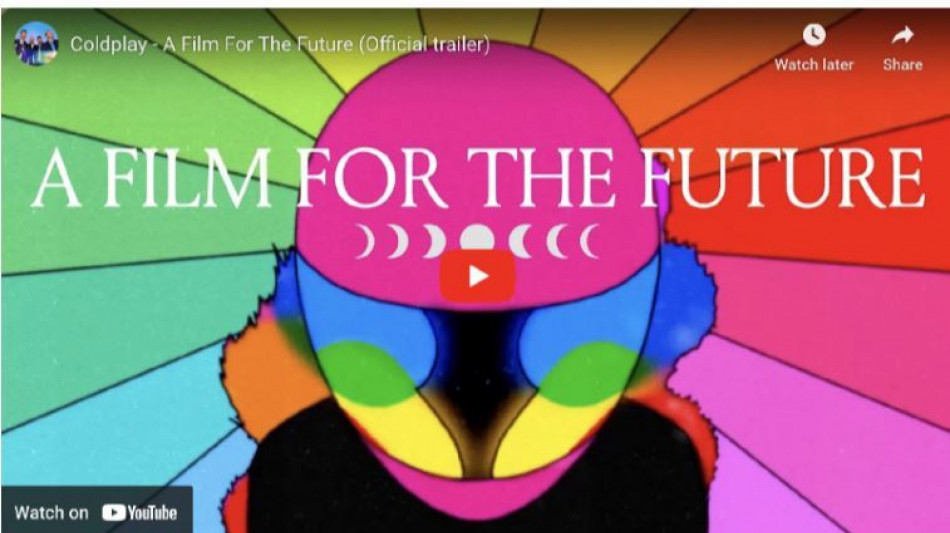 I Coldplay annunciano la première di A Film for the Future