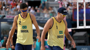 André e George perdem para dupla alemã no vôlei de praia e estão fora dos Jogos de Paris